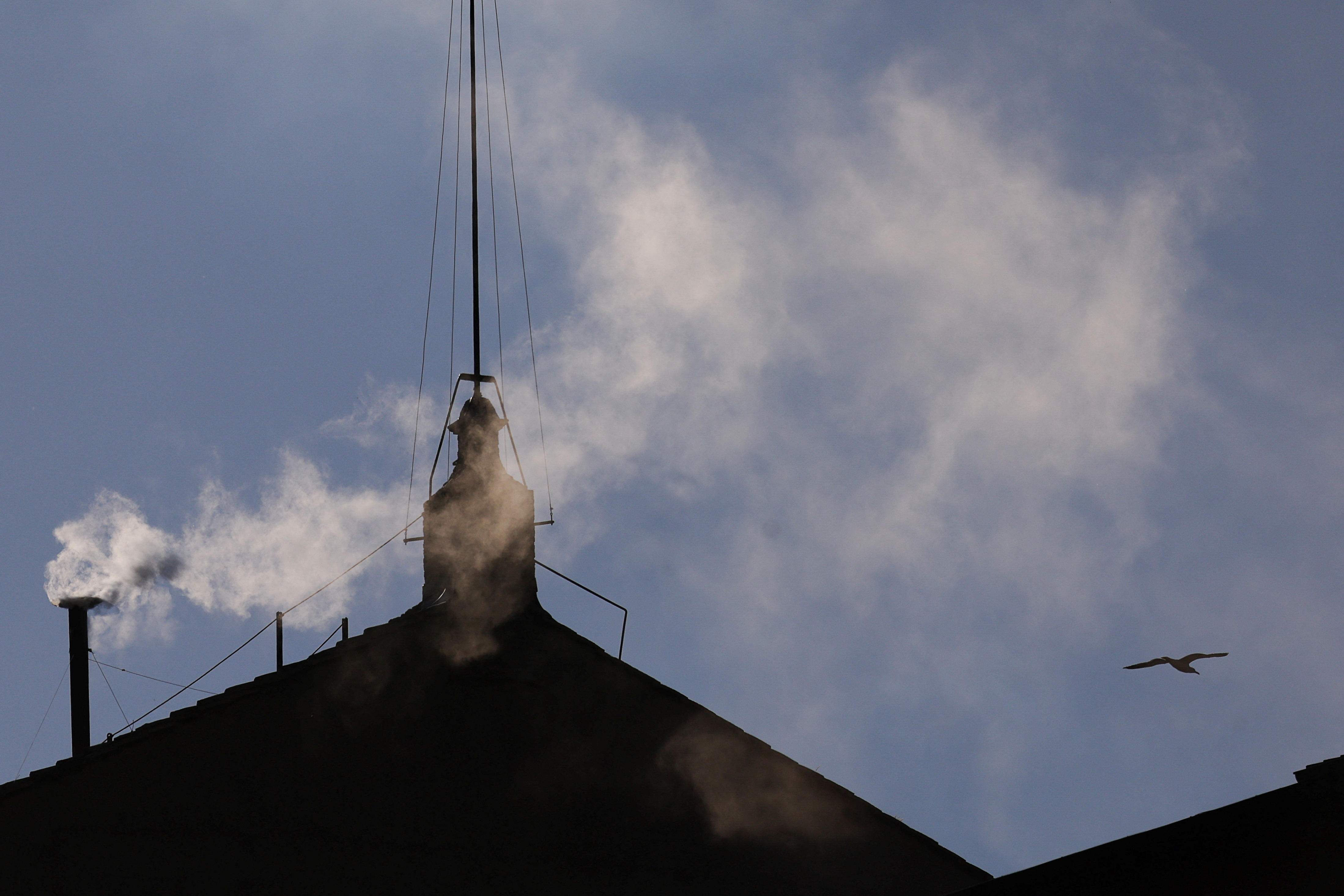 White smoke signals Catholic Church has new pope