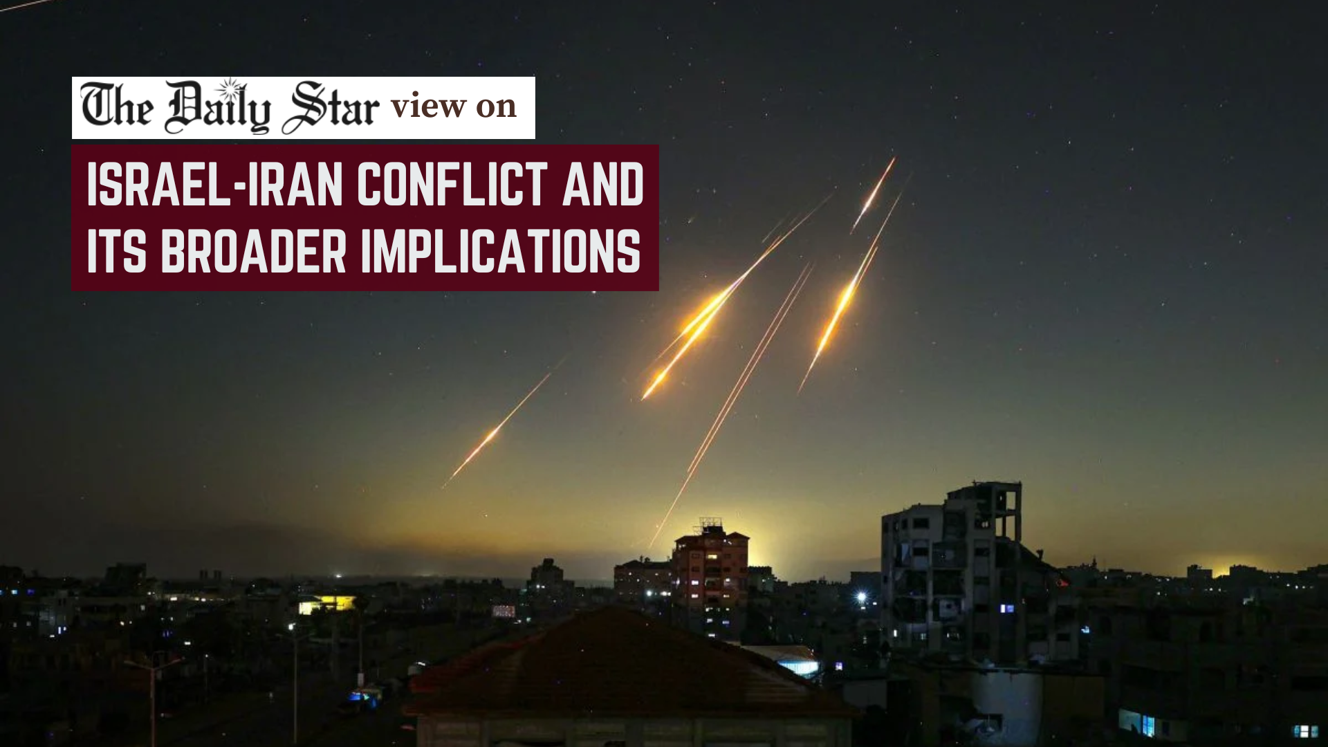 Israel-Iran escalation risks global calamity