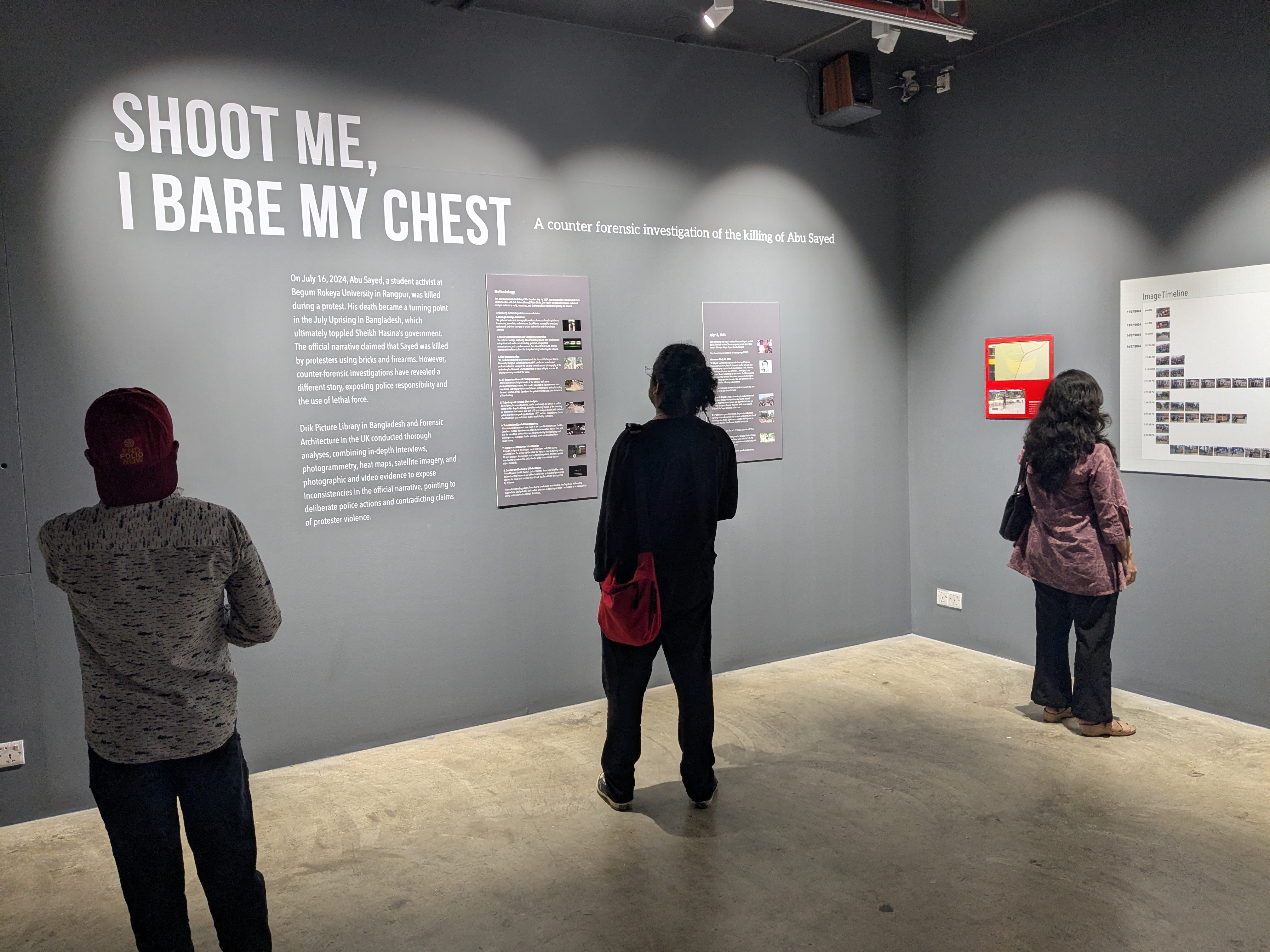 Global premiere of film and exhibition honouring Abu Sayed begins at Drik