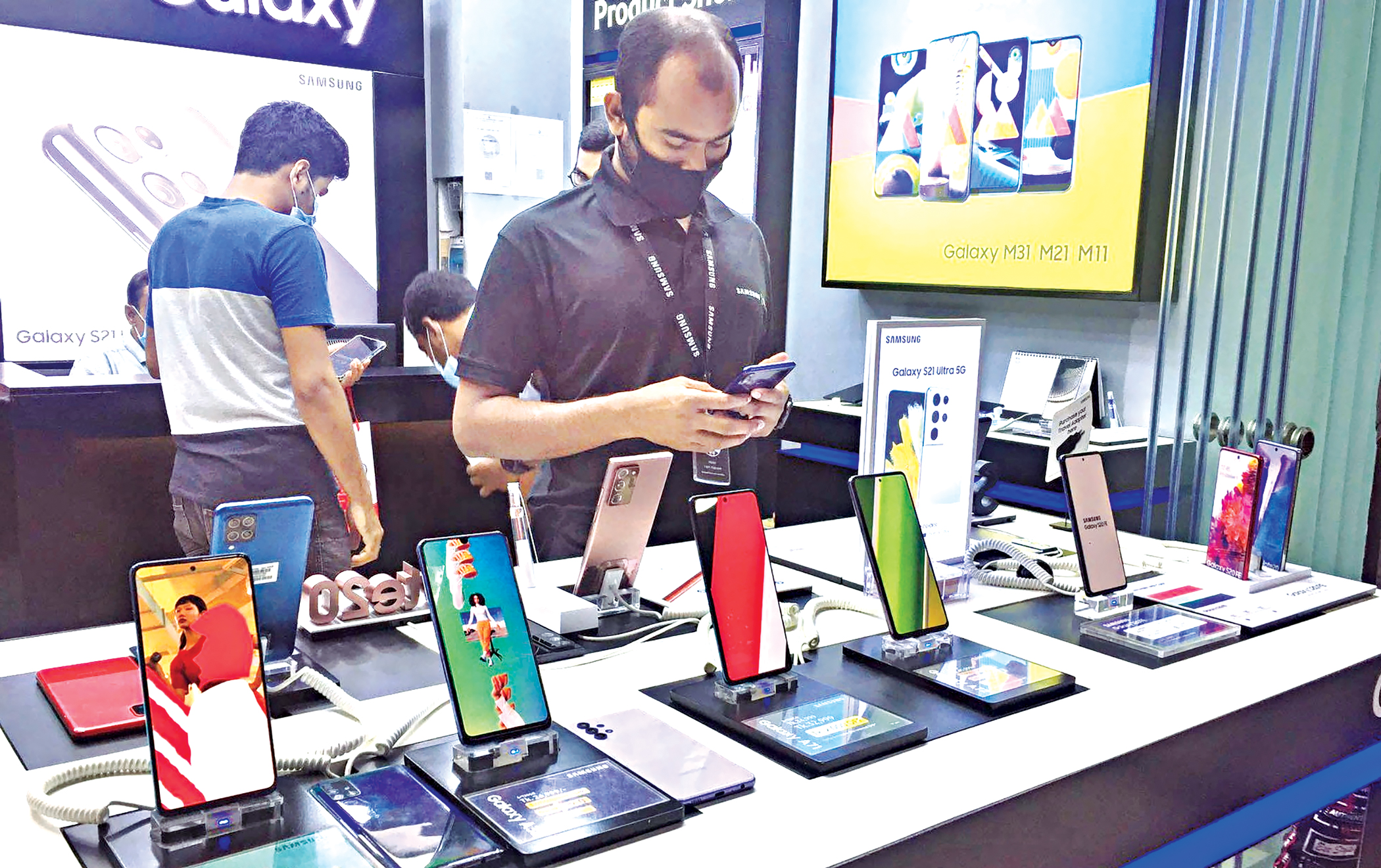 Handset production falls 30% in June