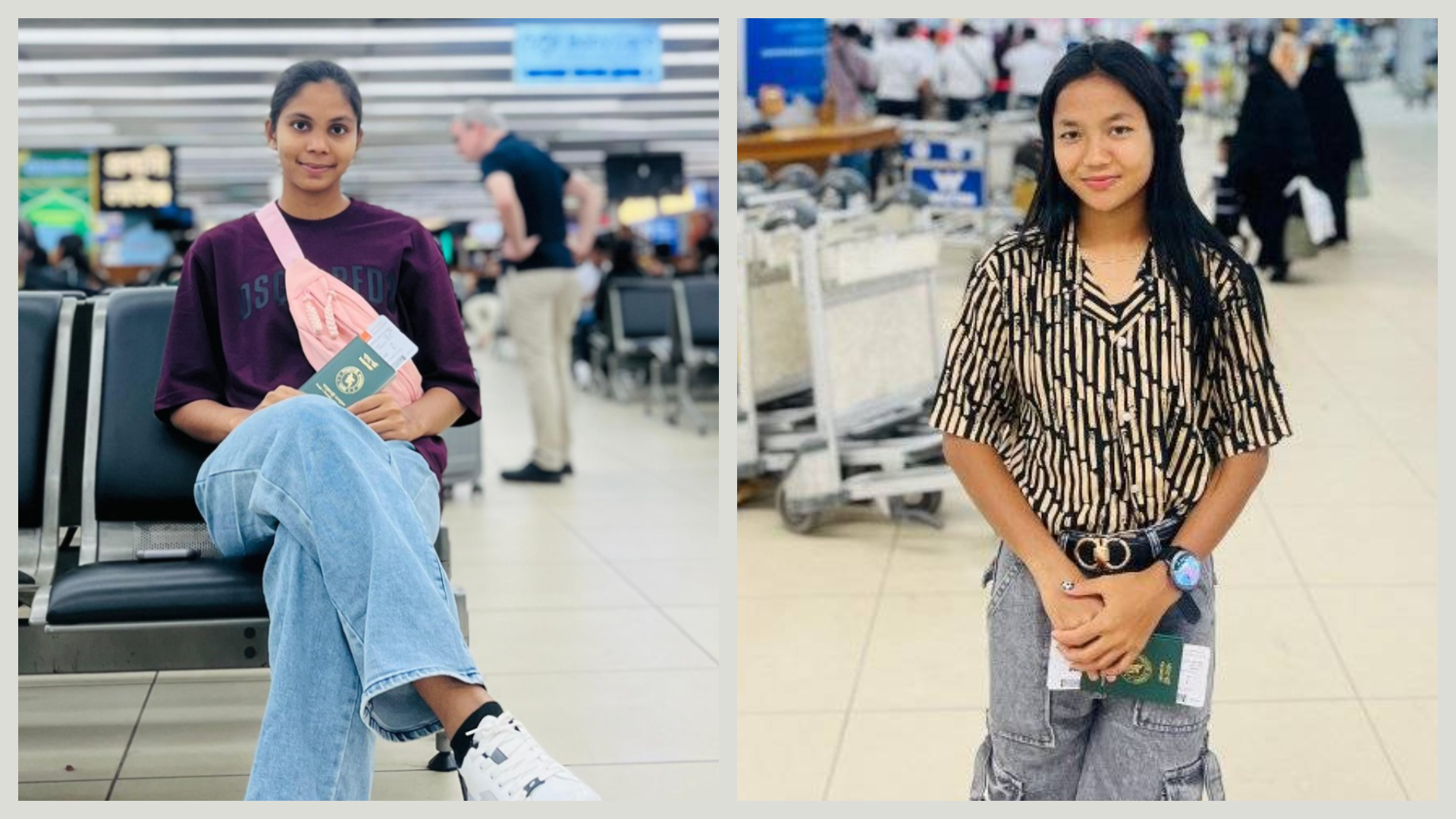 Afeida, Sapna off to join Bhutan’s RTC for August’s second Laos mission