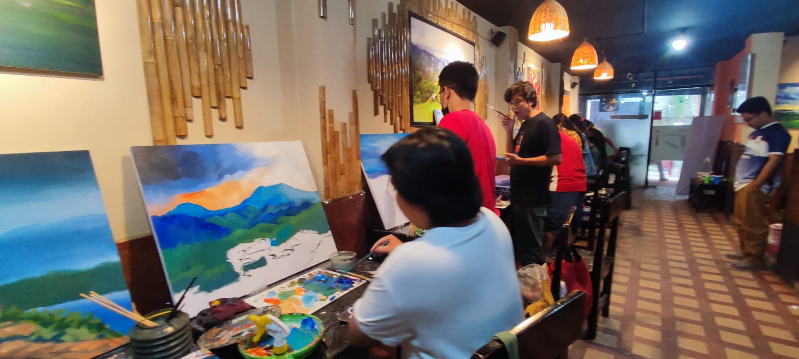 Daylong art camp ‘Echoes of the Hills’ showcases young hill artists in Dhaka