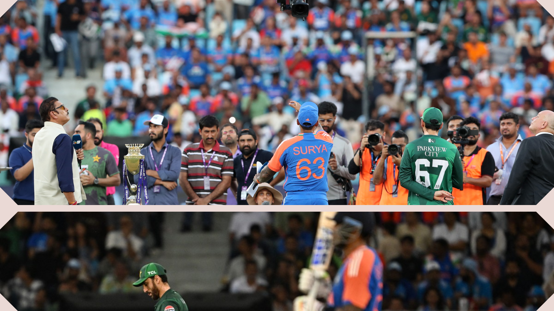 Cricket caught behind in rhetoric