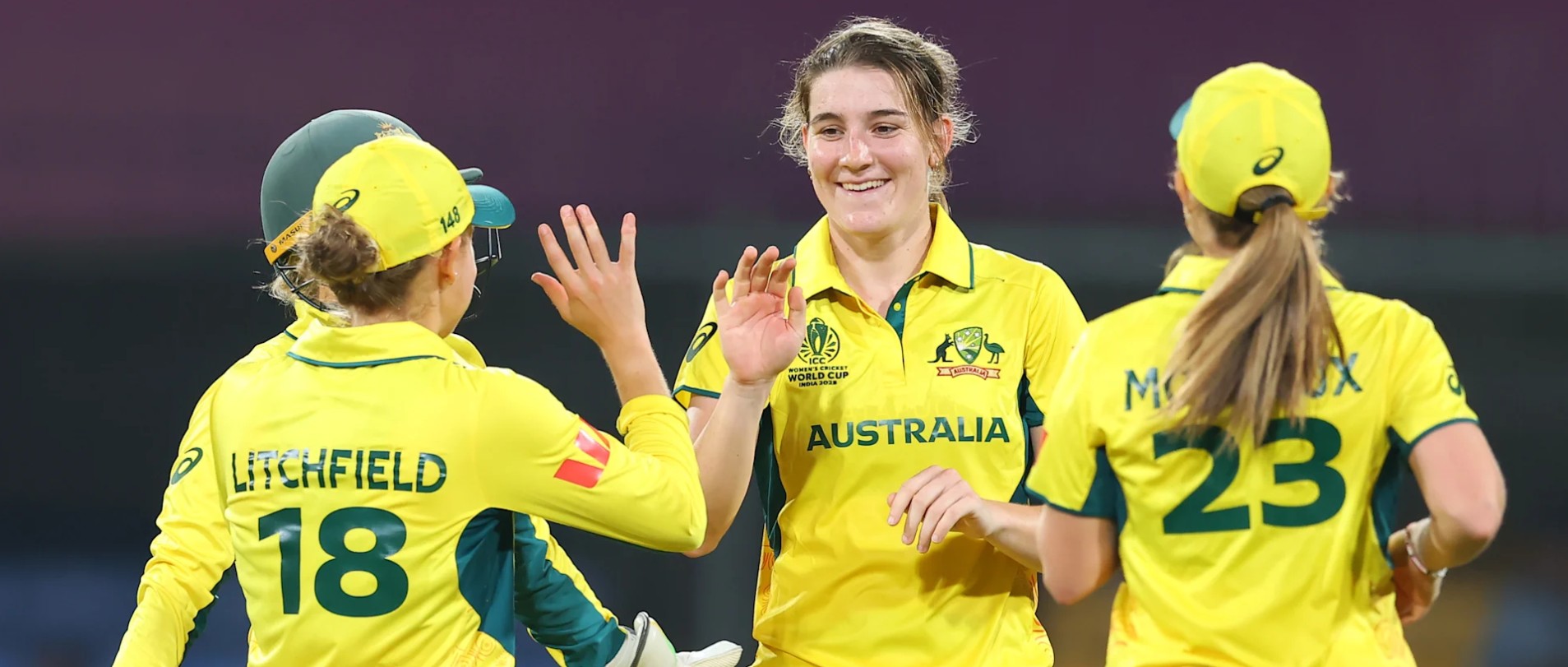 Australia begin CWC25 with big win despite Devine's defiance