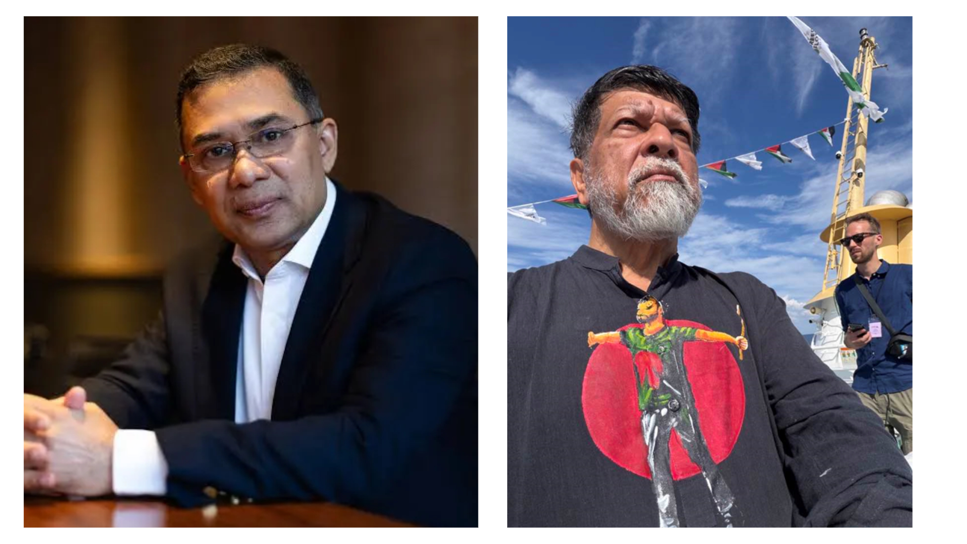 Tarique hails Shahidul Alam for joining Gaza flotilla