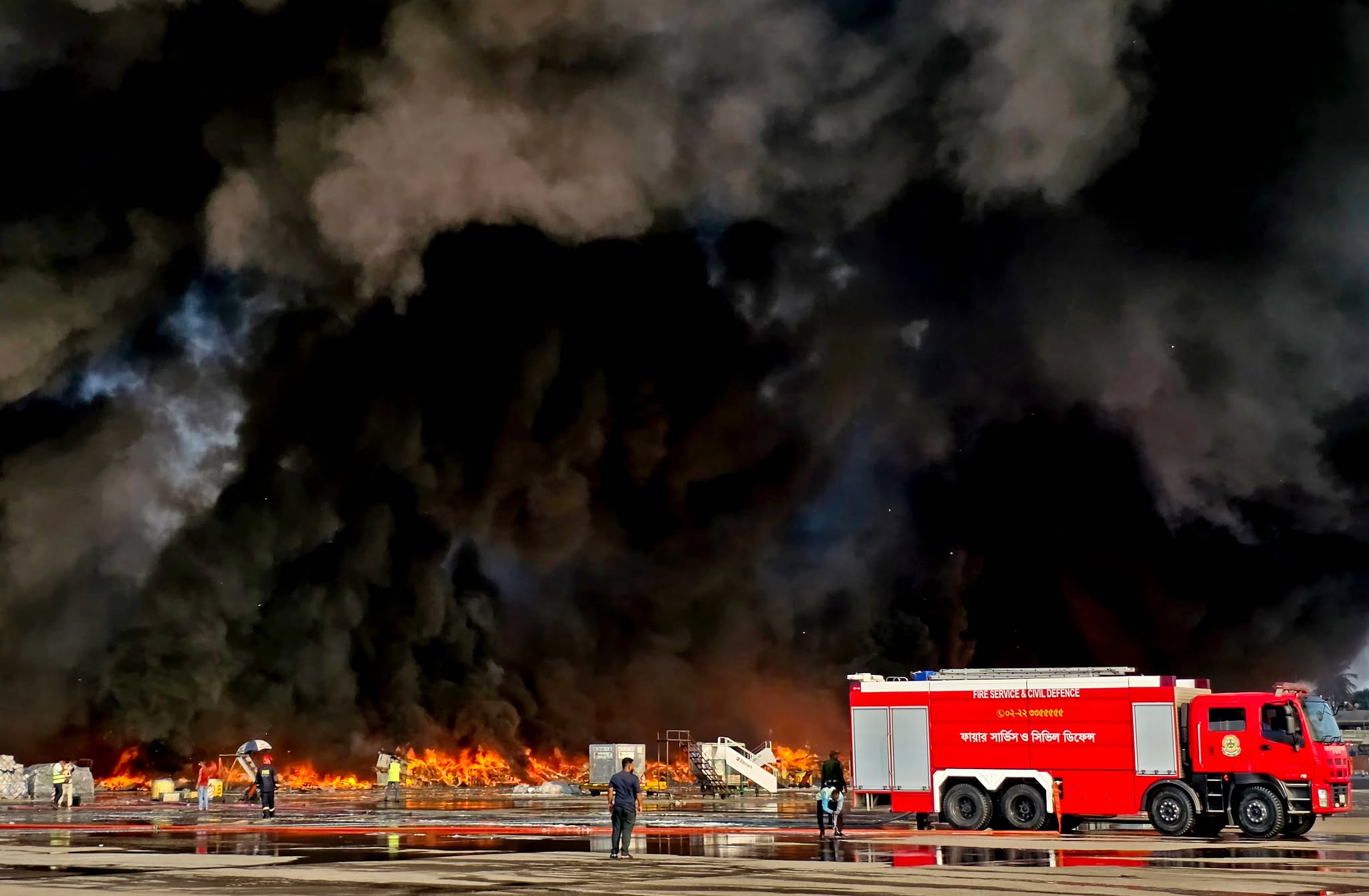 Flight operations resume at Dhaka airport