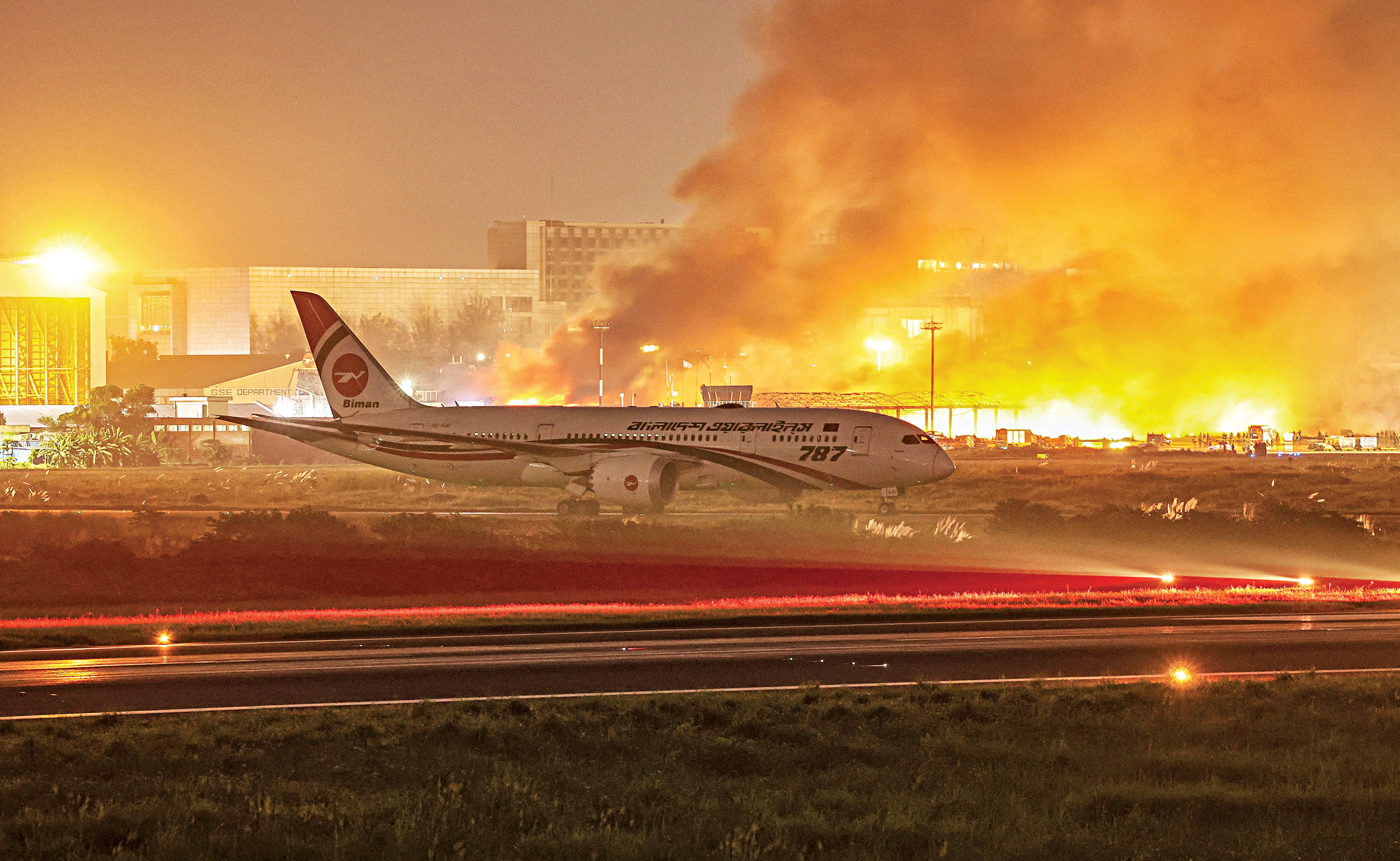 Customs agents allege delay in firefighting at Dhaka airport 