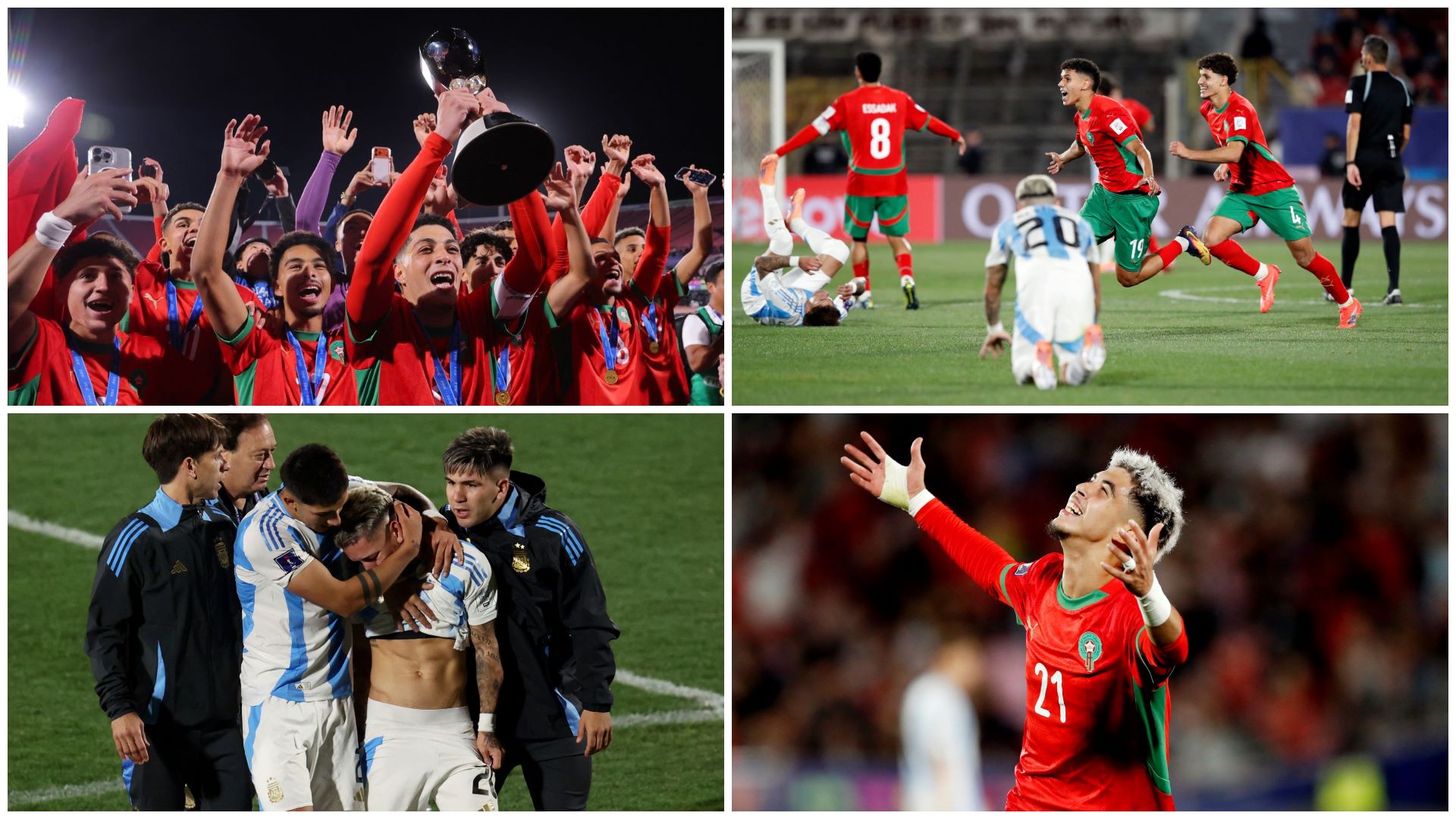 Morocco stun Argentina to claim maiden U-20 World Cup title