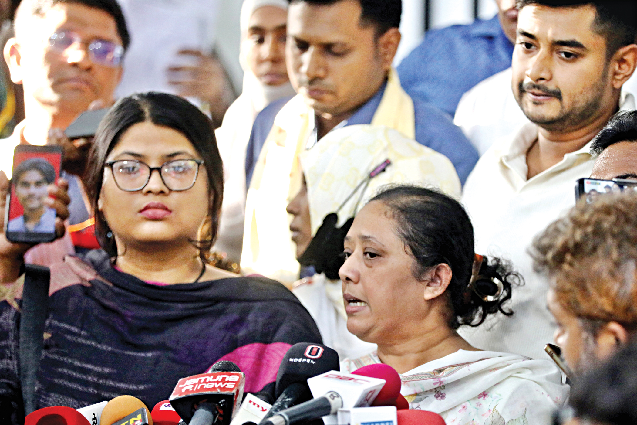 A courtroom of tears and prayers