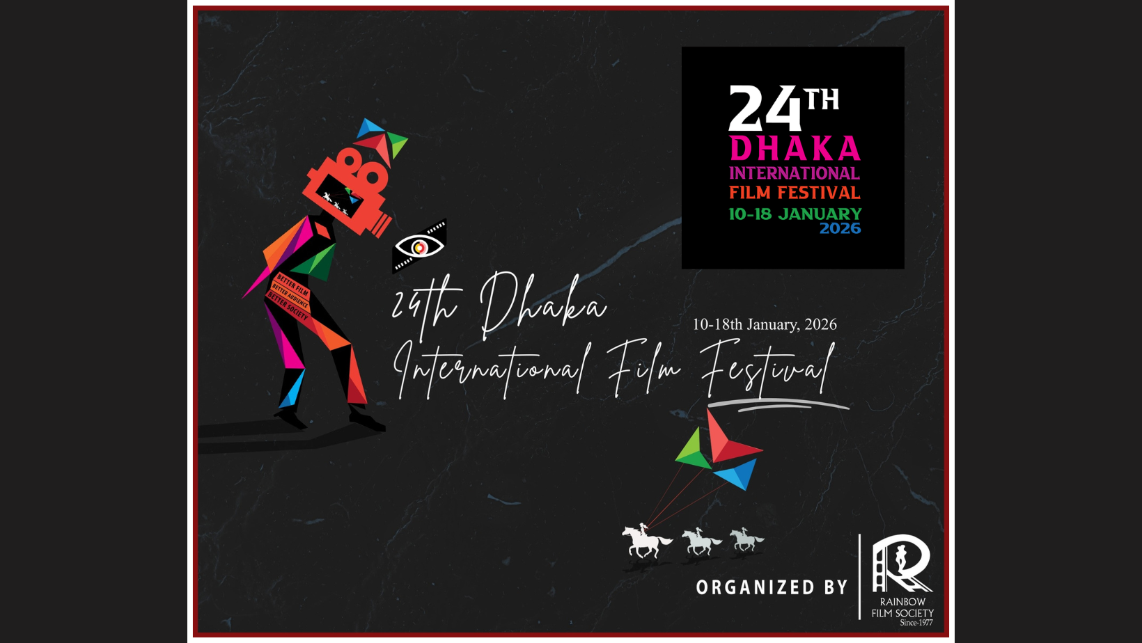 24th Dhaka Int’l Film Festival returns with 250 films from 75 countries