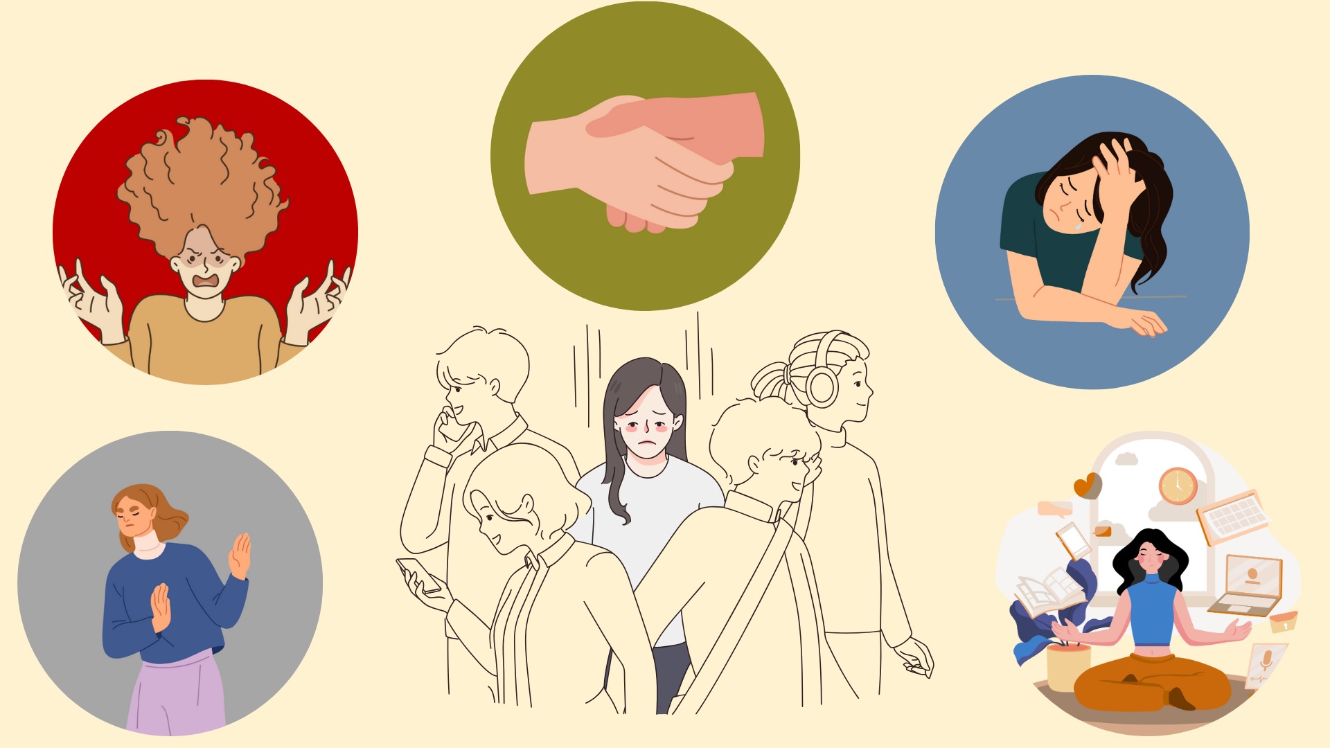 The five stages of grief in a group assignment