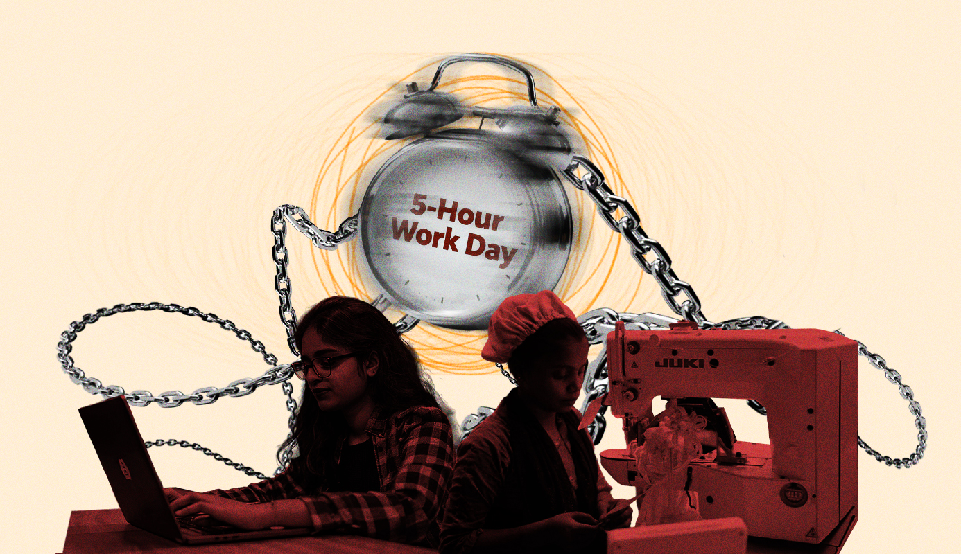 Five hours of work, three hours of gratitude