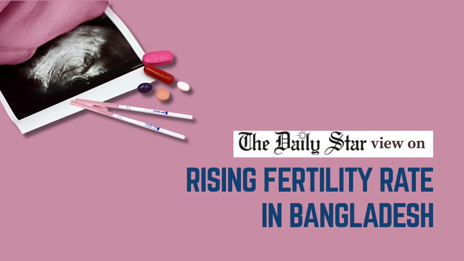 Rise in fertility rate concerning