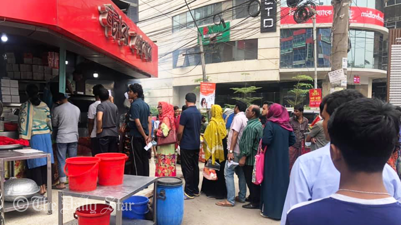 Mohammadpur biryani stores run empty