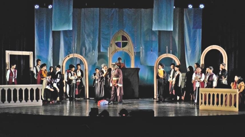 A night of exuberance