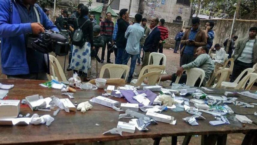 BNP candidate Afroza Abbas attack