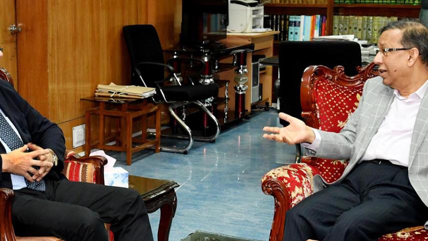 Law minister Anisul Haque