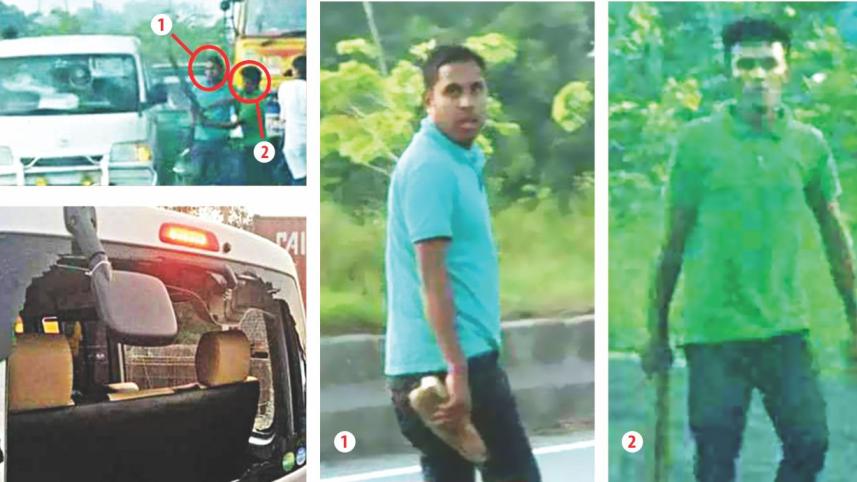 Attack on khaleda motorcade