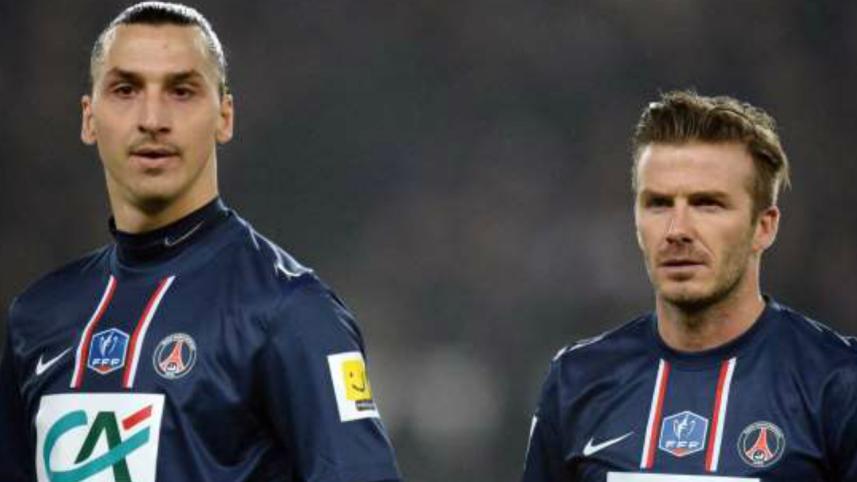 Beckham wins England bet with Zlatan