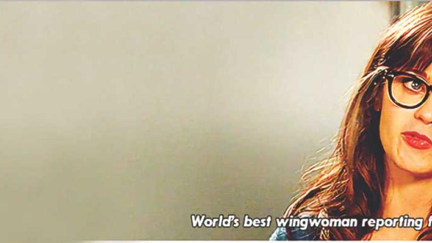 Being an ideal wingwoman