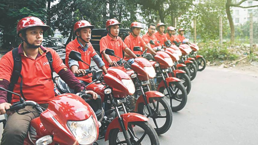 Bike-sharing services in Dhaka