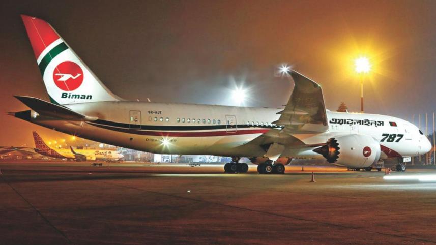 Bangladesh Biman Plane
