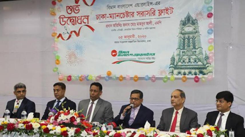 Biman resumes Dhaka-Manchester flight