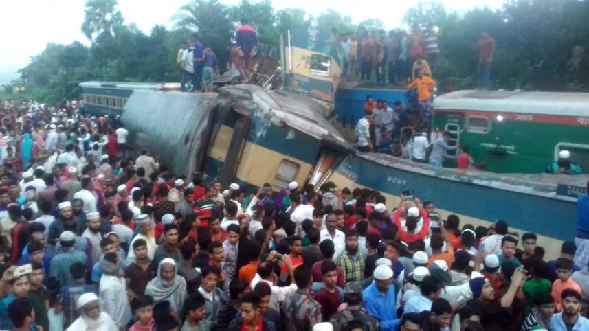 Train Accident in Brahmanbaria