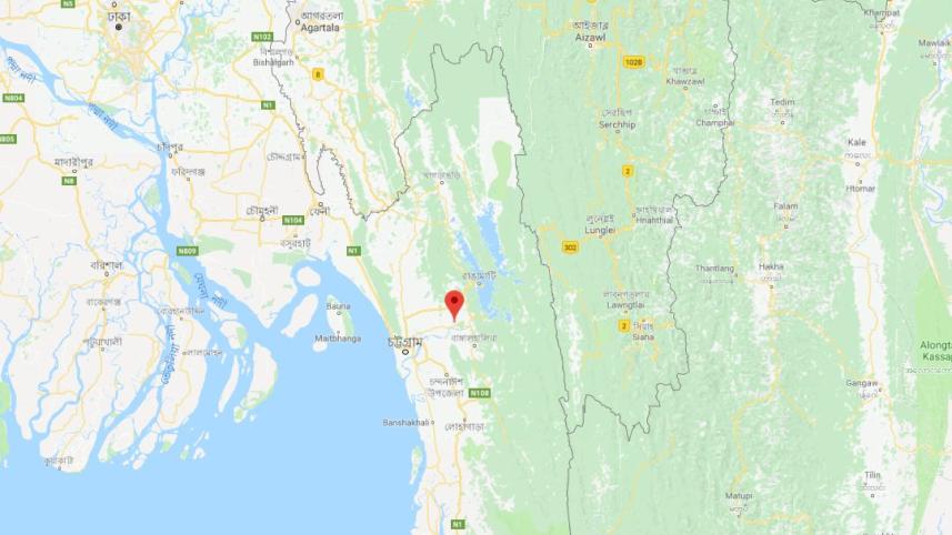 Chittagong hill slide