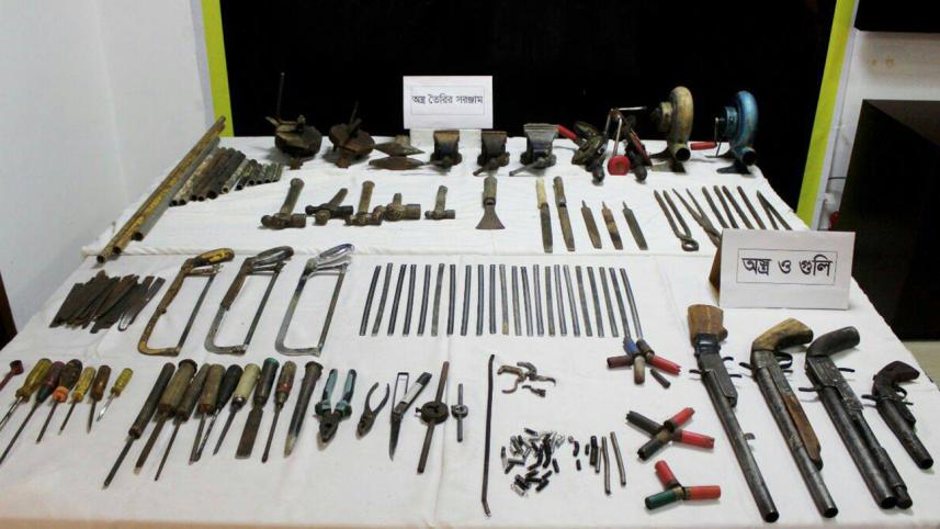 busts firearms factory in Chattogram