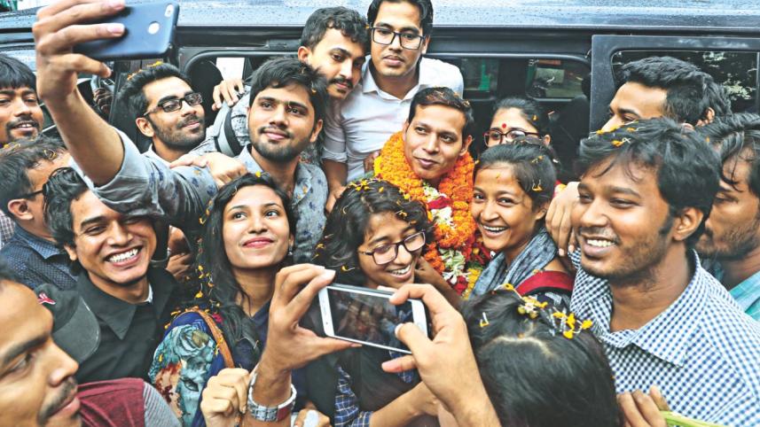 CU teacher Maidul freed