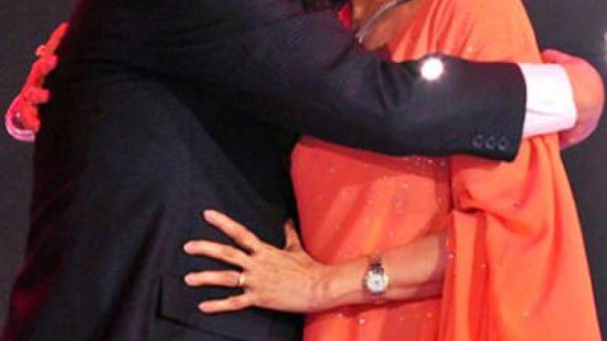 Dharmendra and Hema Malini