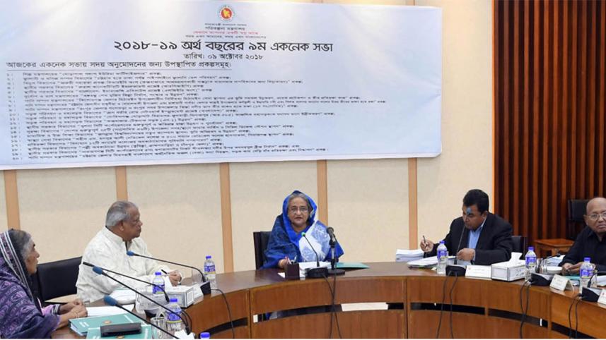  ecnec approved projects