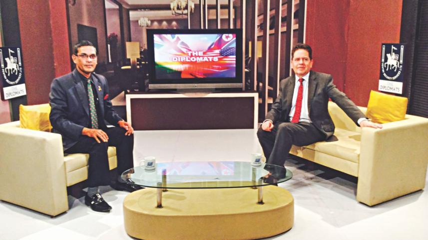 European Union Ambassador Pierre Mayaudon