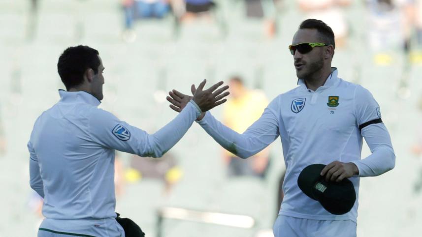 South African captain Faf du Plessis