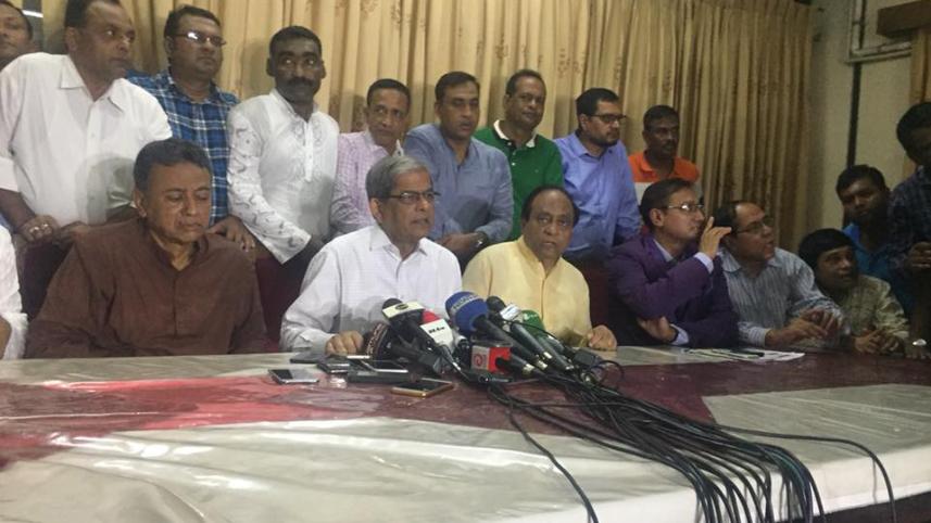 BNP Secretary General Mirza Fakhrul Islam Alamgir