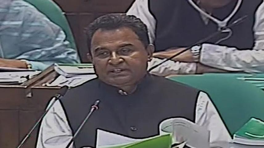 Finance Minister AHM Mustafa Kamal presents the Budget speech for FY 2019-20