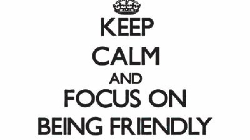 Friends or just friendly