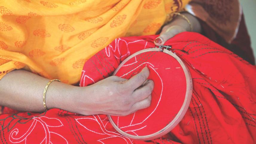 From rags to ‘Kantha’