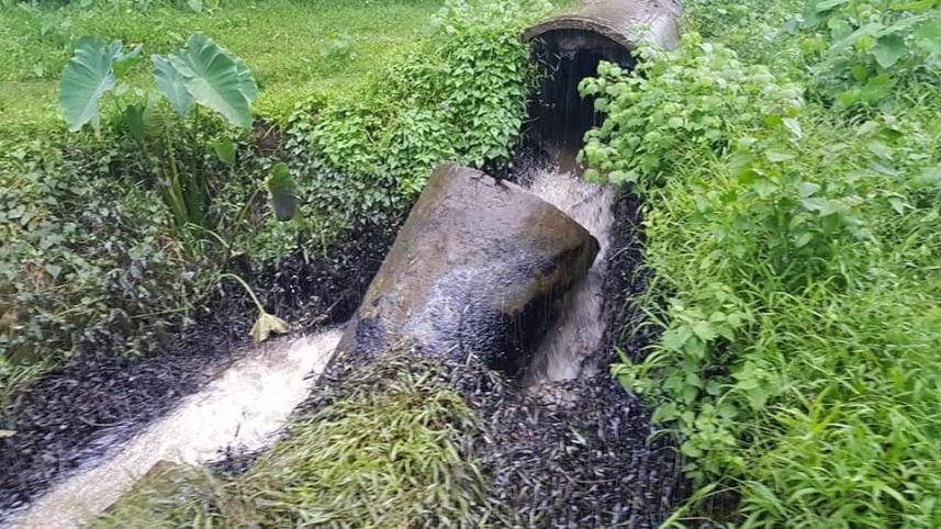 River pollution in Bangladesh