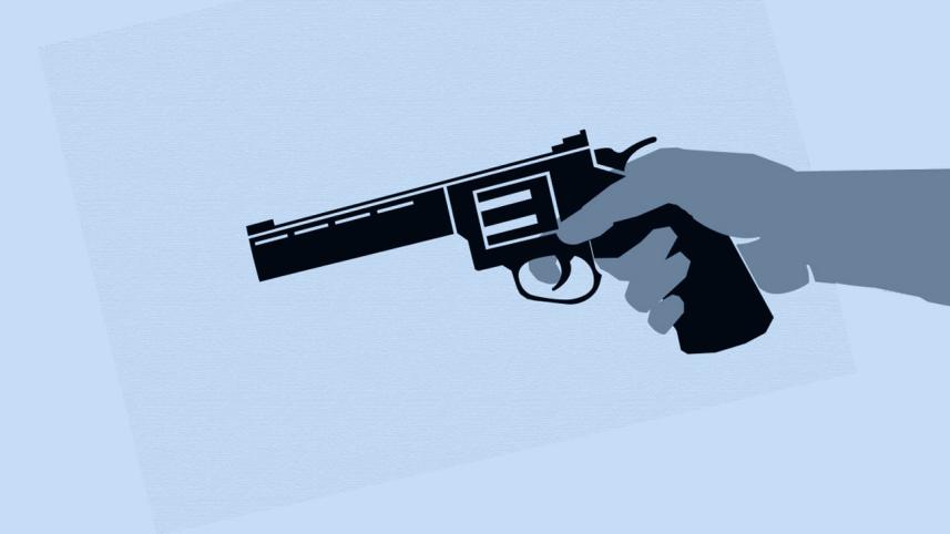 Mugger killed by Rab Firing