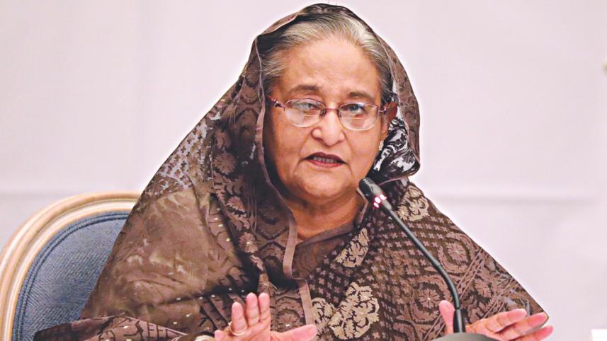 Daily Star file photo of Prime Minister Sheikh Hasina