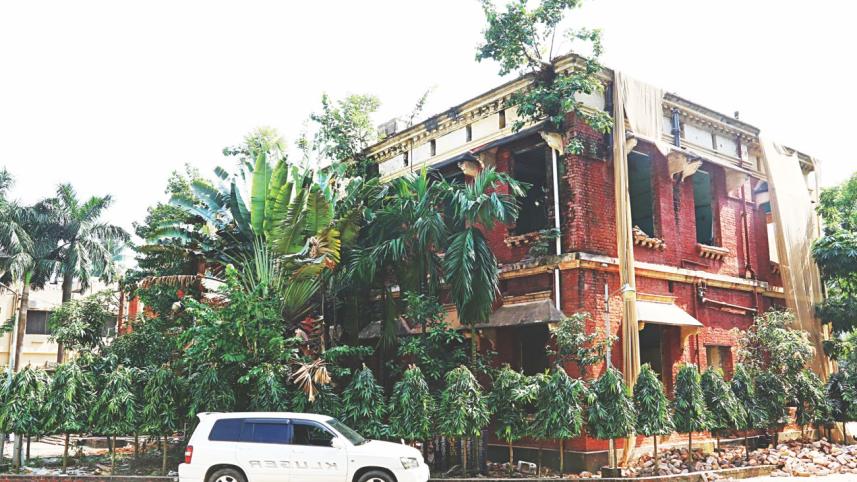 Historic building demolished