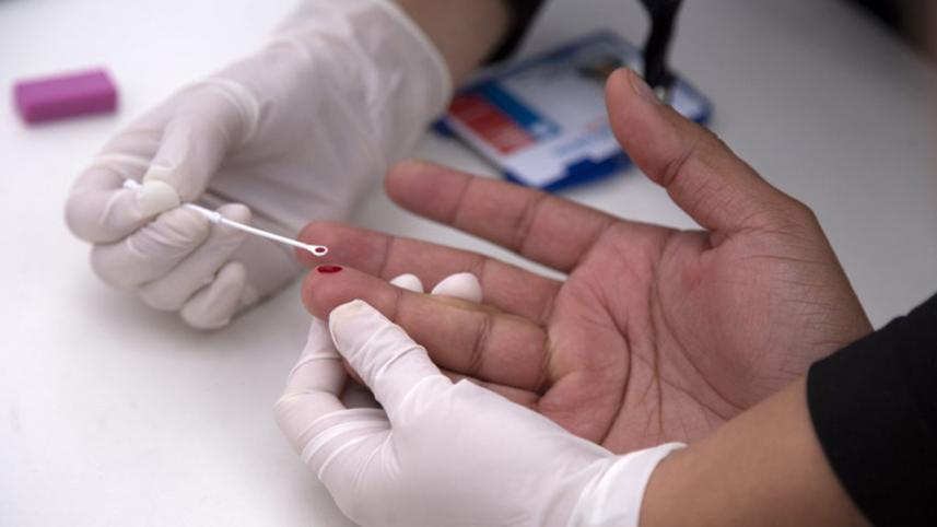 HIV positive in 8 southern districts