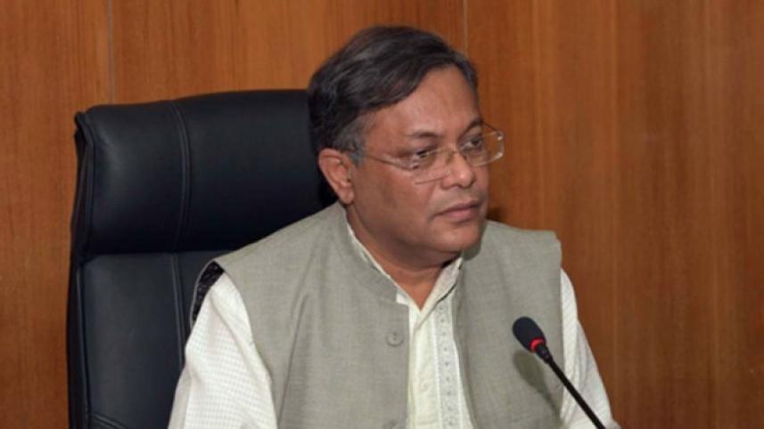 Information Minister Hasan Mahmud