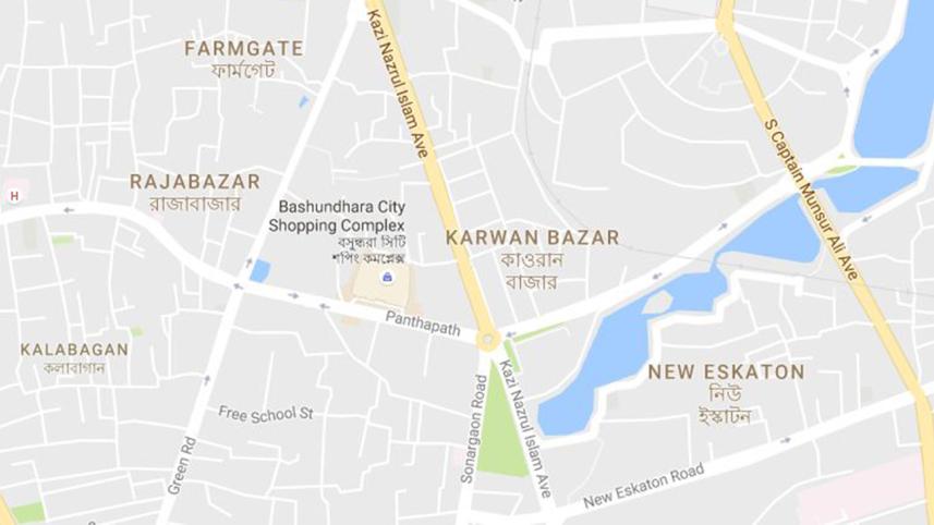 Karwan Bazar map.JPG