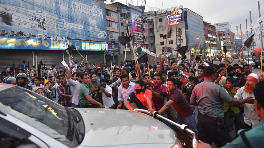 Khaleda Zia under attack