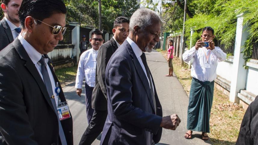 Former UN secretary general Kofi Annan