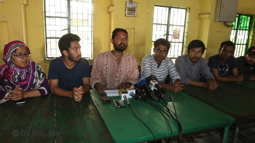 Bangladesh Students' Union Activist Liton Nandi 