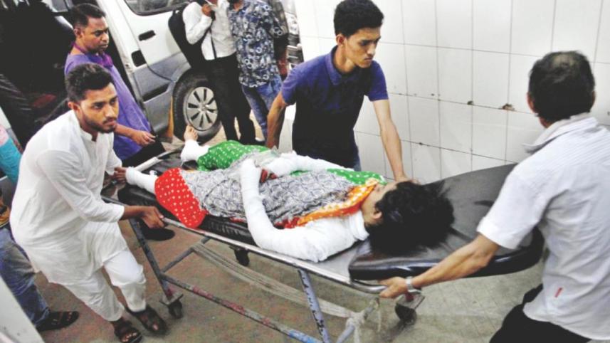 female madrasa student fire